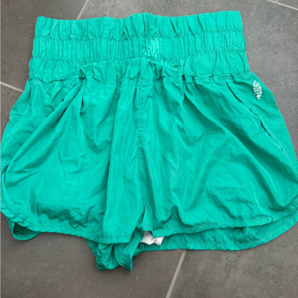 Free People Movement Green Way Home Shorts